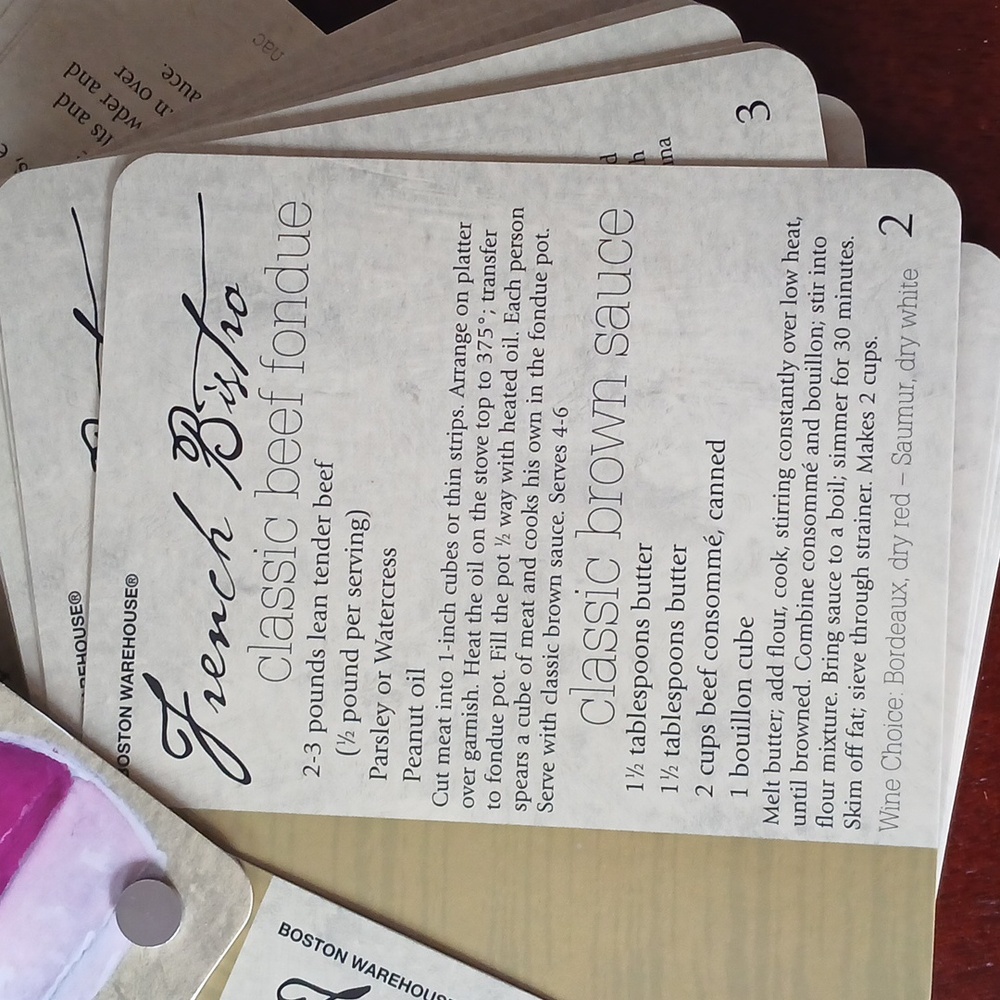 Wine & Cheese Recipe Deck Cards - Picture 5 of 16
